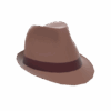 Vintage Fancy Fedora