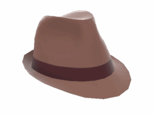 Vintage Fancy Fedora