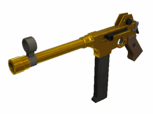 Strange Festivized Professional Killstreak Australium SMG