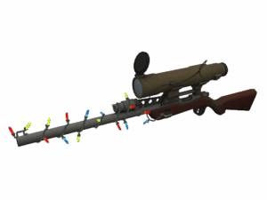 Strange Professional Killstreak Festive Sniper Rifle