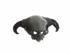 Spine-Chilling Skull