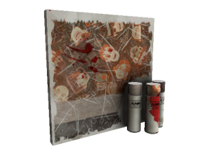 Sarsaparilla Sprayed War Paint (Battle Scarred)