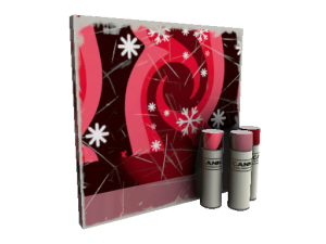 Snowflake Swirled War Paint (Field-Tested)