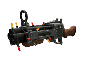 Strange Festivized Professional Killstreak Iron Bomber