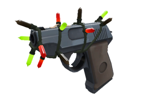 Strange Festivized Professional Killstreak Pistol